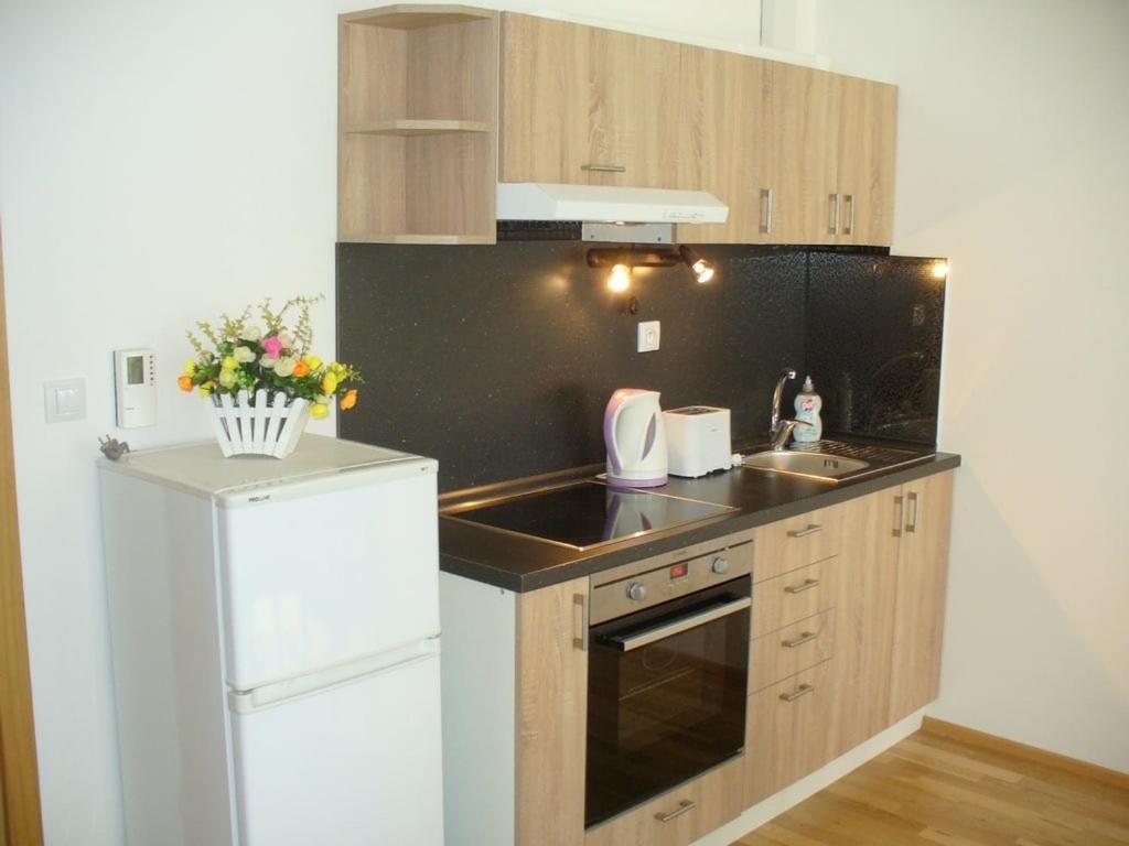 Garden Apartment With Garage In Central Praha Bagian luar foto